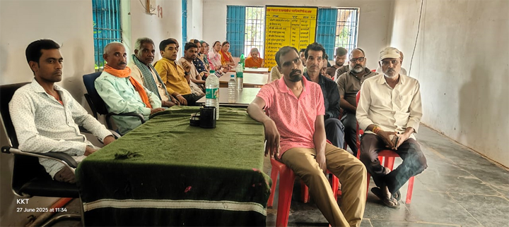 गांव की तरक्की पर खुली चर्चा: पटपरपाली में ग्राम सभा का सफल आयोजन Web Morcha पटपरपाली
