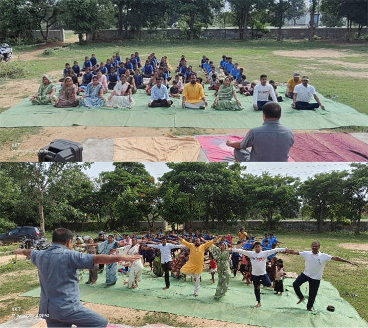 अंतरराष्ट्रीय योग दिवस पर पटपरपाली में योग शिविर: सीखे विभिन्न आसन और प्राणायाम, स्वस्थ जीवन का लिया संकल्प Web Morcha अंतरराष्ट्रीय योग दिवस पर पटपरपाली