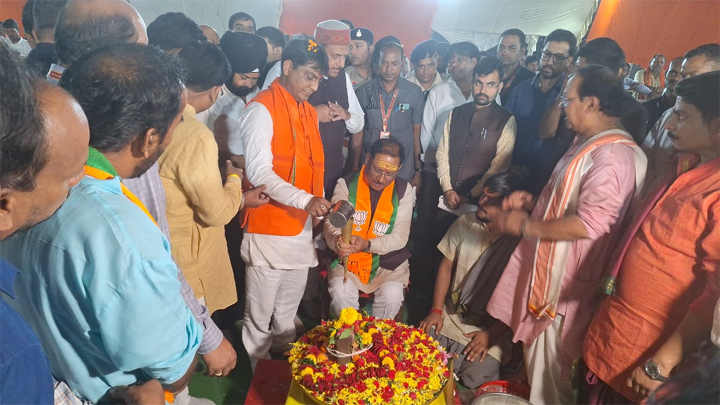 CM Vishnudev Mahasamund