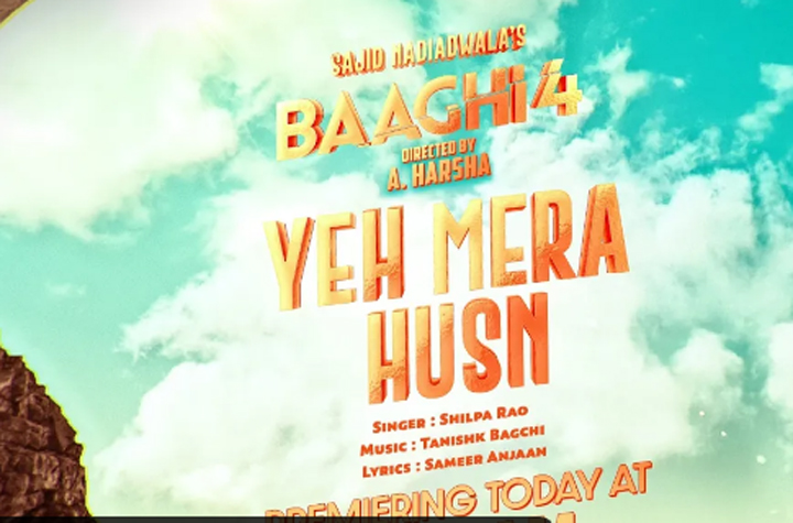 WebMorcha Web Morcha Baaghi 4 का नया गाना ‘Yeh Mera Husn