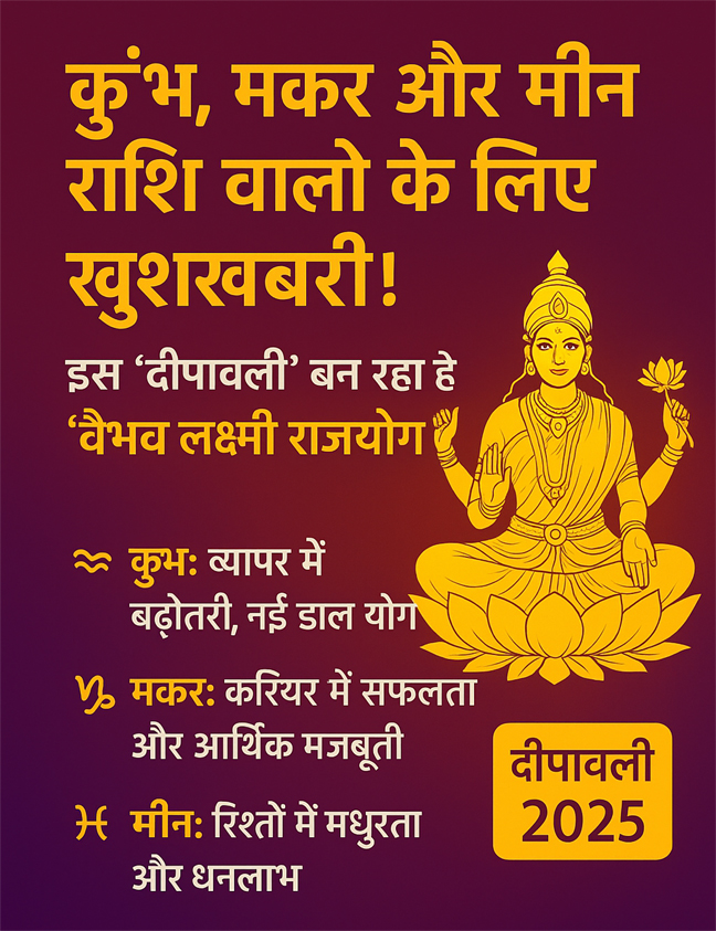 WebMorcha Web Morcha This Diwali, Aquarius, Capricorn and Pisces will get a new gift.