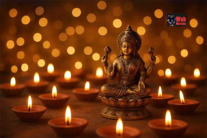 WebMorcha Web Morcha आज दिवाली, जानें लक्ष्मी-गणेश पूजन मुहूर्त