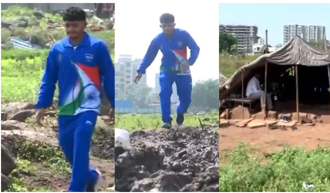 कीचड़ वाला रास्ता, तिरपाल में बसेरा और सीने पर “इंडिया”; स्वर्ण विजेता पहलवान सनी फुलमाली की कहानी रुला देगी