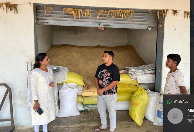 महासमुंद टेमरी जांच चौकी में बड़ी कार्रवाई: 720 कट्टा अवैध धान और 315 क्विंटल चावल जप्त Web Morcha अवैध धान और चावल के परिवहन