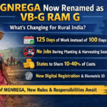 WebMorcha Web Morcha MGNREGA renamed to VB-G RAM G scheme showing key changes for rural employment in India