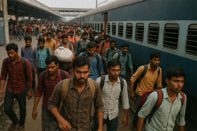 रायपुर स्टेशन बना पलायन का नया हब!