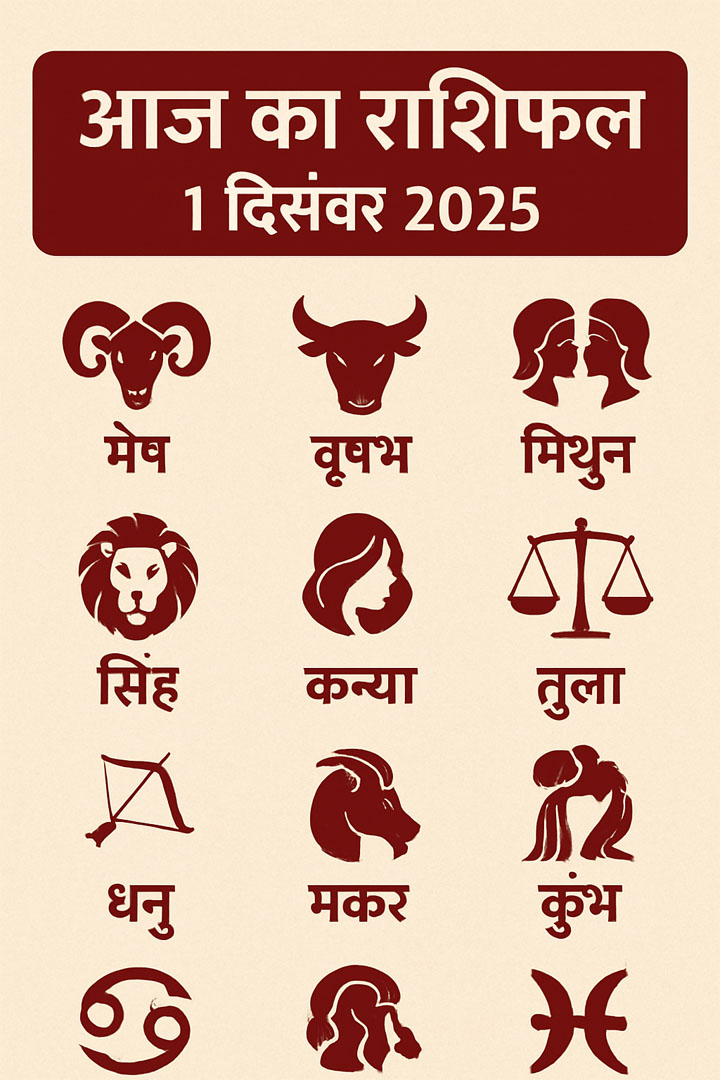 Aaj Ka Rashifal 1 December 2025