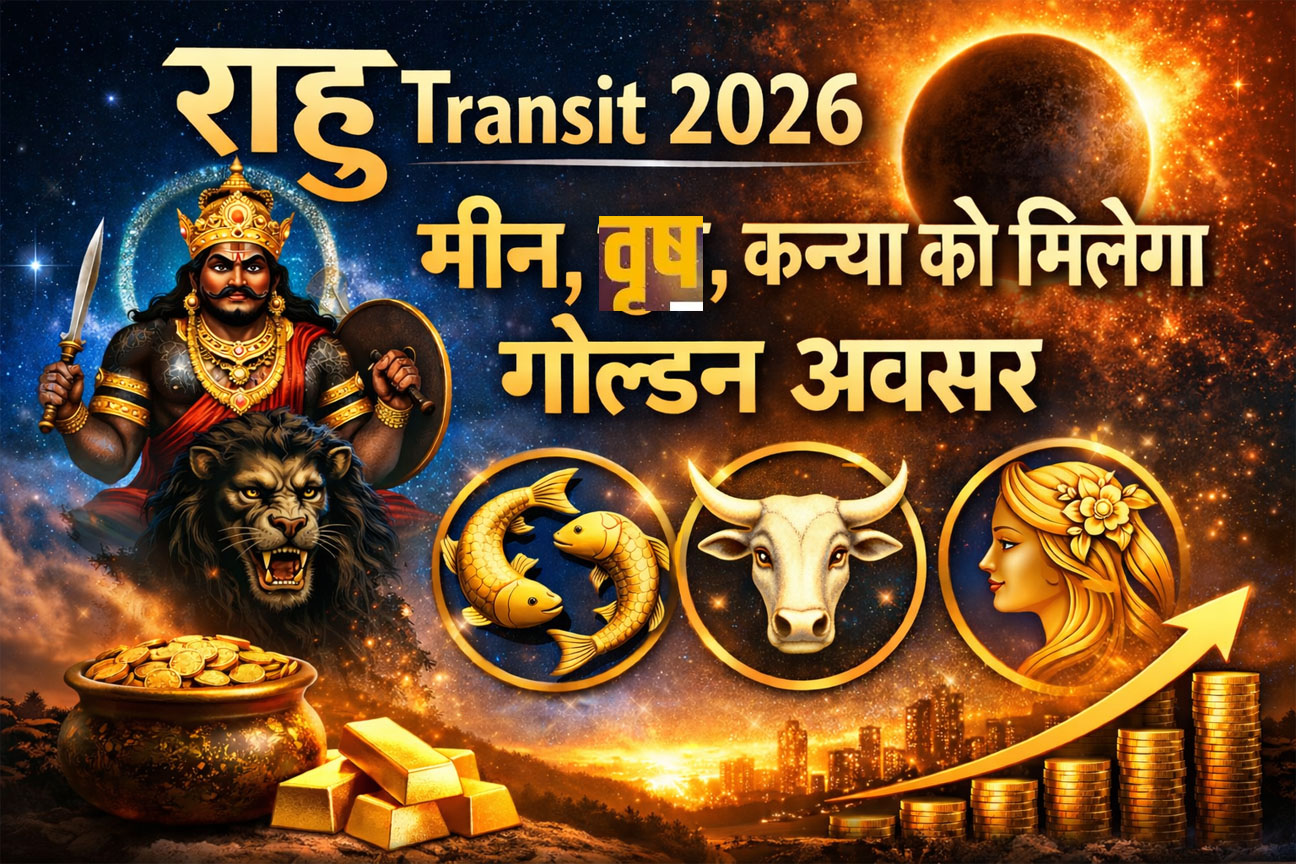WebMorcha Web Morcha Rahu Transit 2026 मीन, वृष, कन्या को मिलेगा गोल्डन अवसर