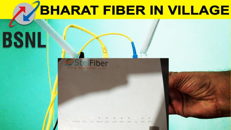 WebMorcha Web Morcha गांव में BSNL Bharat Fibre ठप