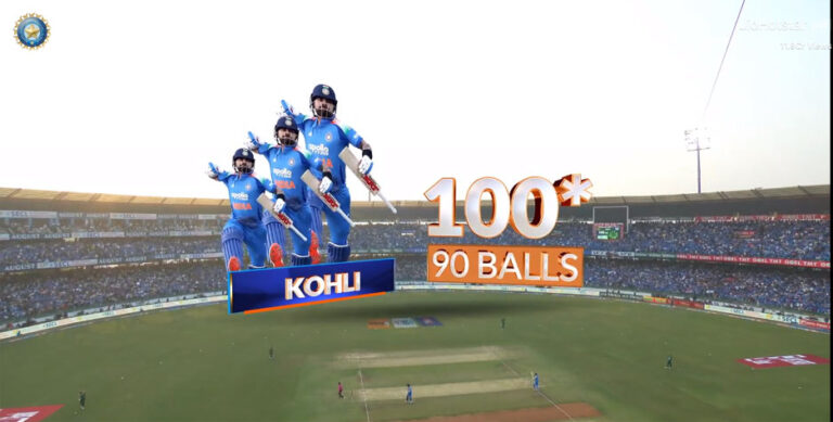 रायपुर: विराट कोहली का धमाका