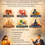 WebMorcha Web Morcha 🔢 साप्ताहिक अंक ज्योतिष 16 फरवरी से 22 फरवरी 2026: जानिए क्या कहता है आपका मूलांक (1 से 9 तक)