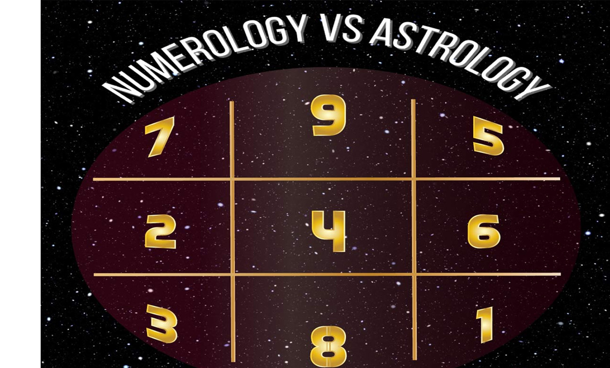"Numerology horoscope concept for February 20, 2026, glowing numbers 1 to 9 arranged in a mystical circle, cosmic background with stars and light effects, Hindi astrology theme, vibrant colors, spiritual and modern design, high resolution, website featured image"