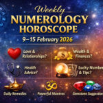 9 से 15 फरवरी 2026 का साप्ताहिक अंक ज्योतिष, मूलांक 1 से 9 तक प्रेम, धन, सेहत, शुभ अंक, रंग और उपाय