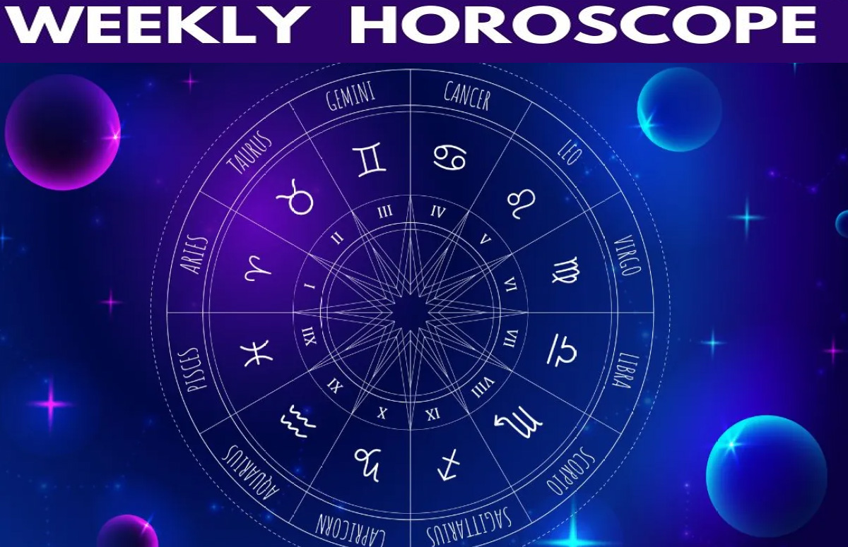 2 से 7 फरवरी 2026 तक मेष से मीन राशि का साप्ताहिक राशिफल, जिसमें सभी 12 राशियों के लिए करियर, धन और स्वास्थ्य के संकेत दिए गए हैं