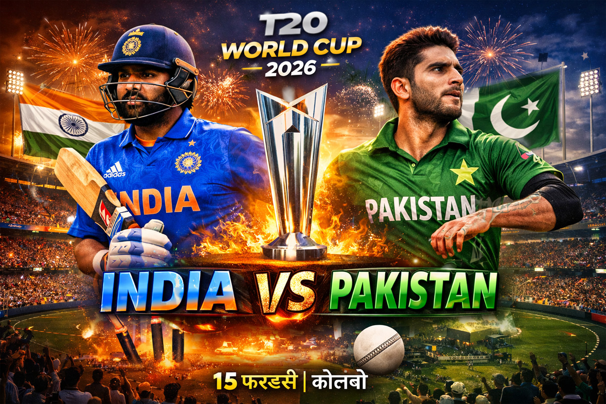 🇮🇳🔥🇵🇰 आज होगा क्रिकेट का सबसे बड़ा मुकाबला!