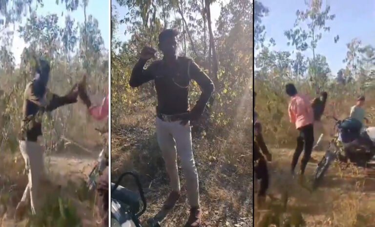 “नर्सरी में पकड़ा गया फॉरेस्ट गार्ड, युवकों ने बेल्ट-डंडे से पीटा”