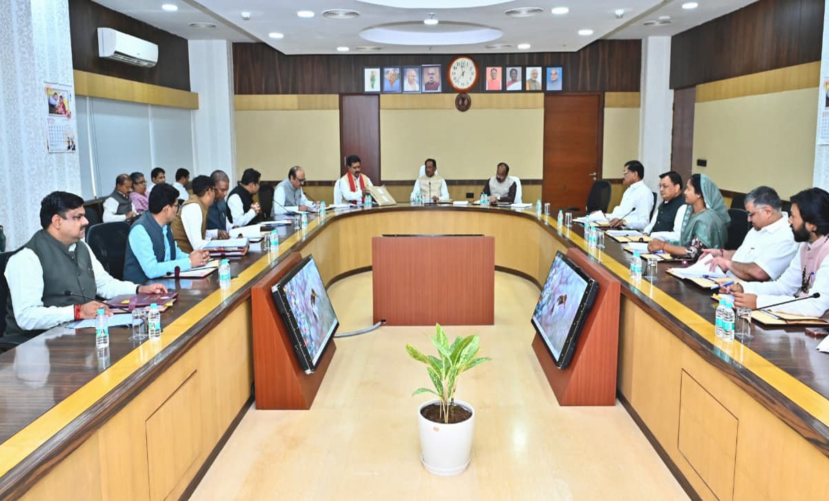 छत्तीसगढ़ कैबिनेट बैठक: मुख्यमंत्री विष्णुदेव साय की अध्यक्षता में लिए गए 9 अहम फैसले