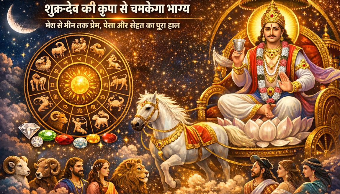 शुक्रवार विशेष राशिफल 27 मार्च 2026: शुक्रदेव की कृपा से चमकेगा भाग्य, जानिए मेष से मीन तक प्रेम, पैसा और सेहत का पूरा हाल