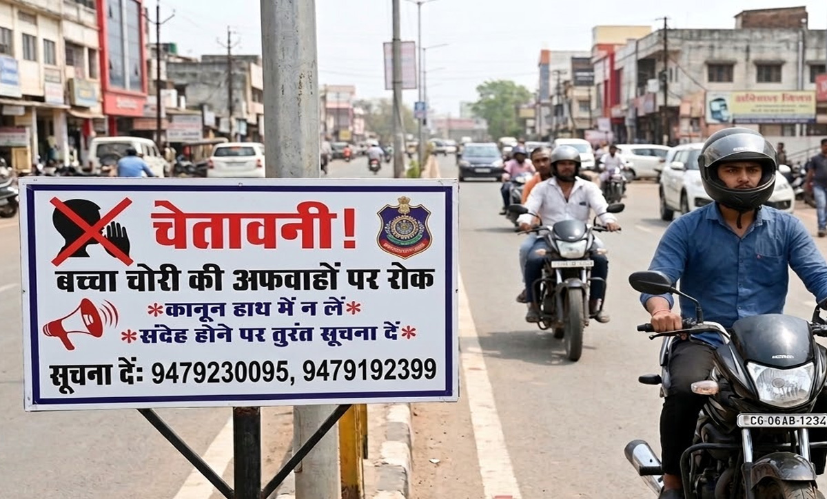 सावधान! बच्चा चोरी की अफवाहों पर न दें ध्यान: महासमुंद पुलिस की आम जन से विशेष अपील