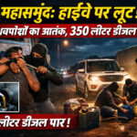 महासमुंद: हाईवे पर नकाबपोशों का आतंक, ट्रक ड्राइवर से लूट, 350 लीटर डीजल पार