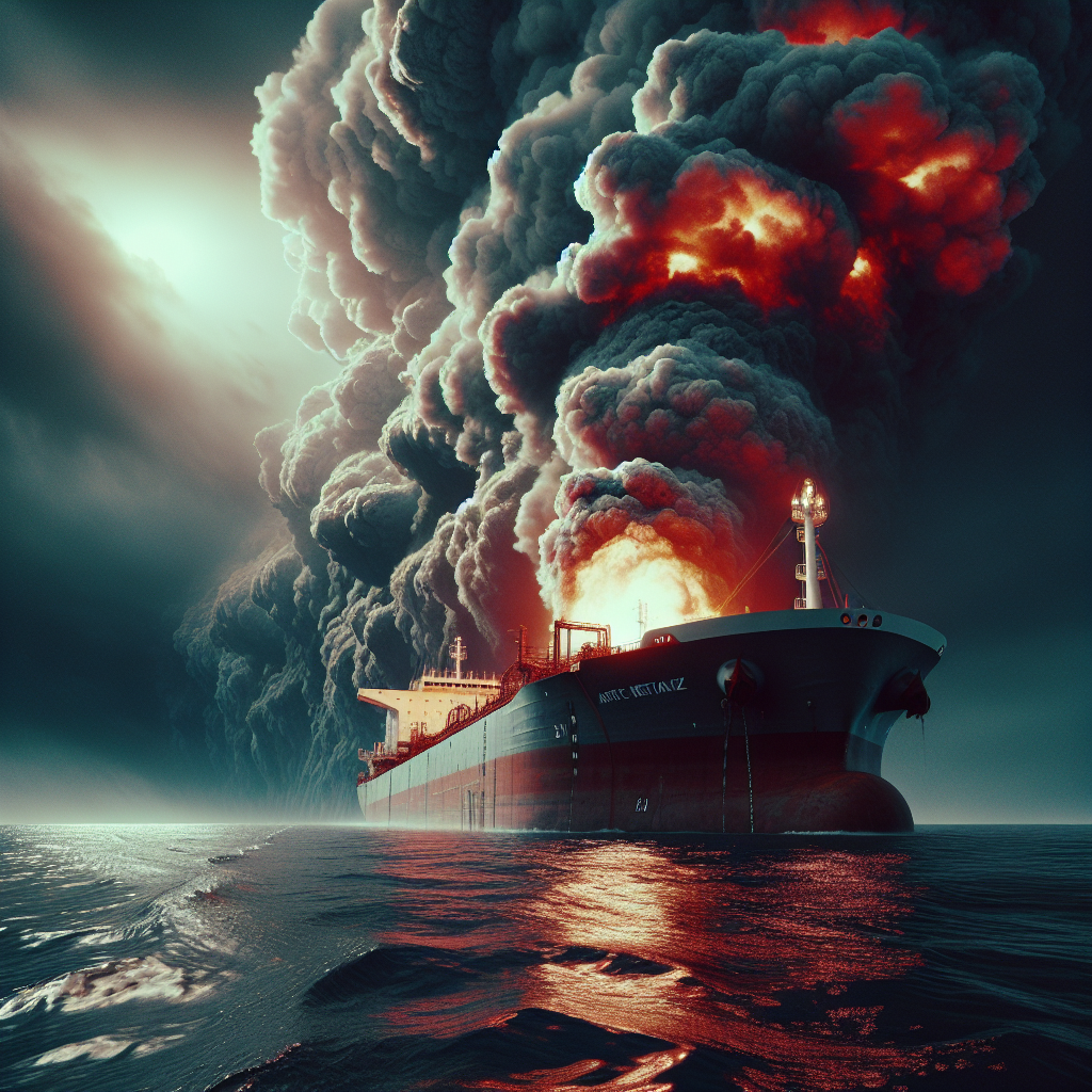 इटली ने चेतावनी दी: रूसी टैंकर Arctic Metagaz बीच में विस्फोट कर सकता है!
