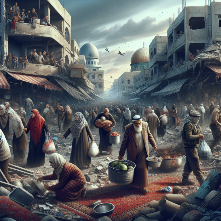 गाज़ा के ऐतिहासिक बाजारों की सुरक्षा में जुटे फिलिस्तीनी, तबाही के बीच संघर्ष | इजराइल-फिलिस्तीन विवाद समाचार