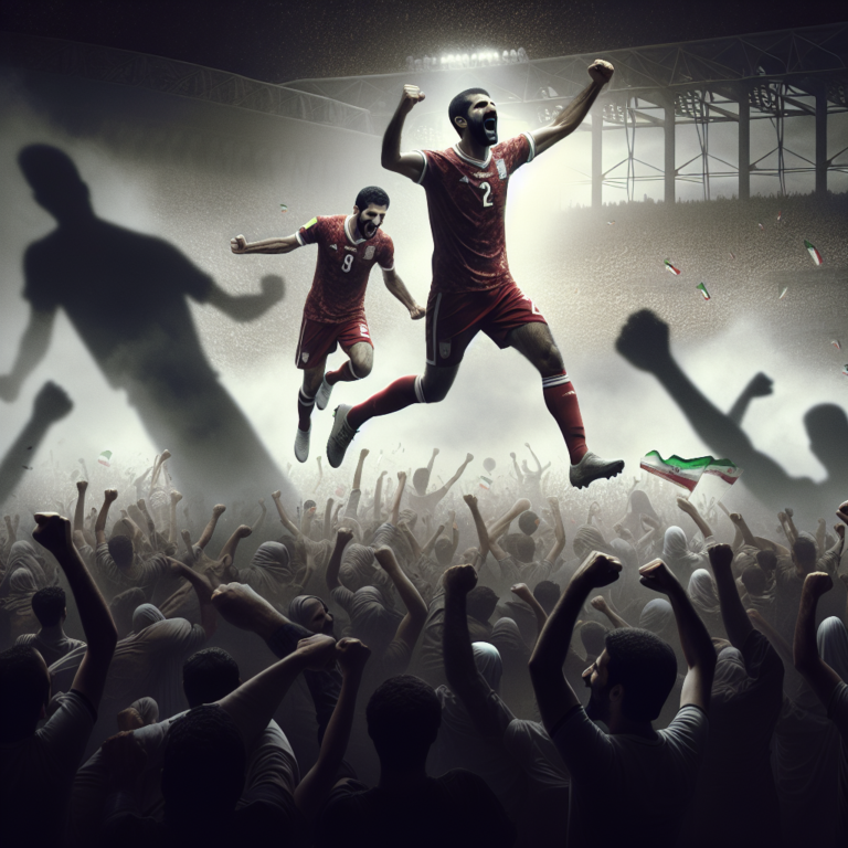 ईरानी फुटबॉल खिलाड़ियों का तेहरान में जश्न, संघर्ष की परछाईं!