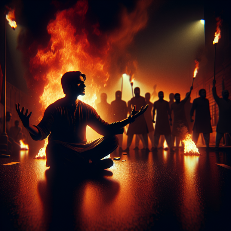 धर्मांतरण विधेयक पर बवाल: अमित जोगी ने आग लगाकर किया विरोध, कहा- "जल्दबाजी में बना कानून!"