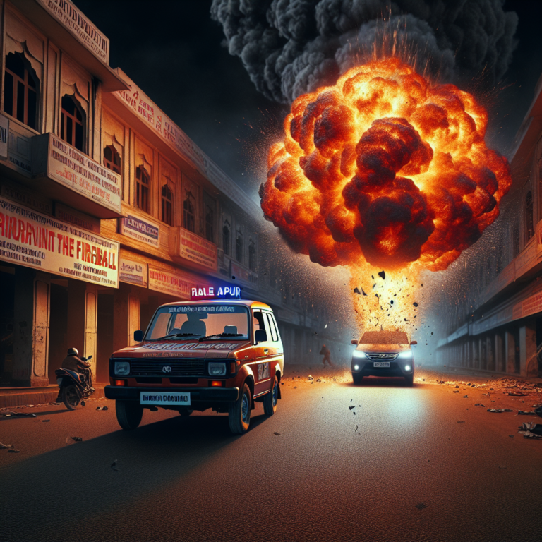 🚨 वीडियो: रायपुर में चलती कार बनी आग का गोला, चालक की सूझबूझ से टला बड़ा हादसा! 🔥🚗 #रायपुर #बचाव