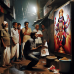 WebMorcha Web Morcha कोंडागांव में नवरात्र में आस्था पर लगा ग्रहण: शौचालय के पास देवी-देवताओं के पोस्टर ने मचाया बवाल!