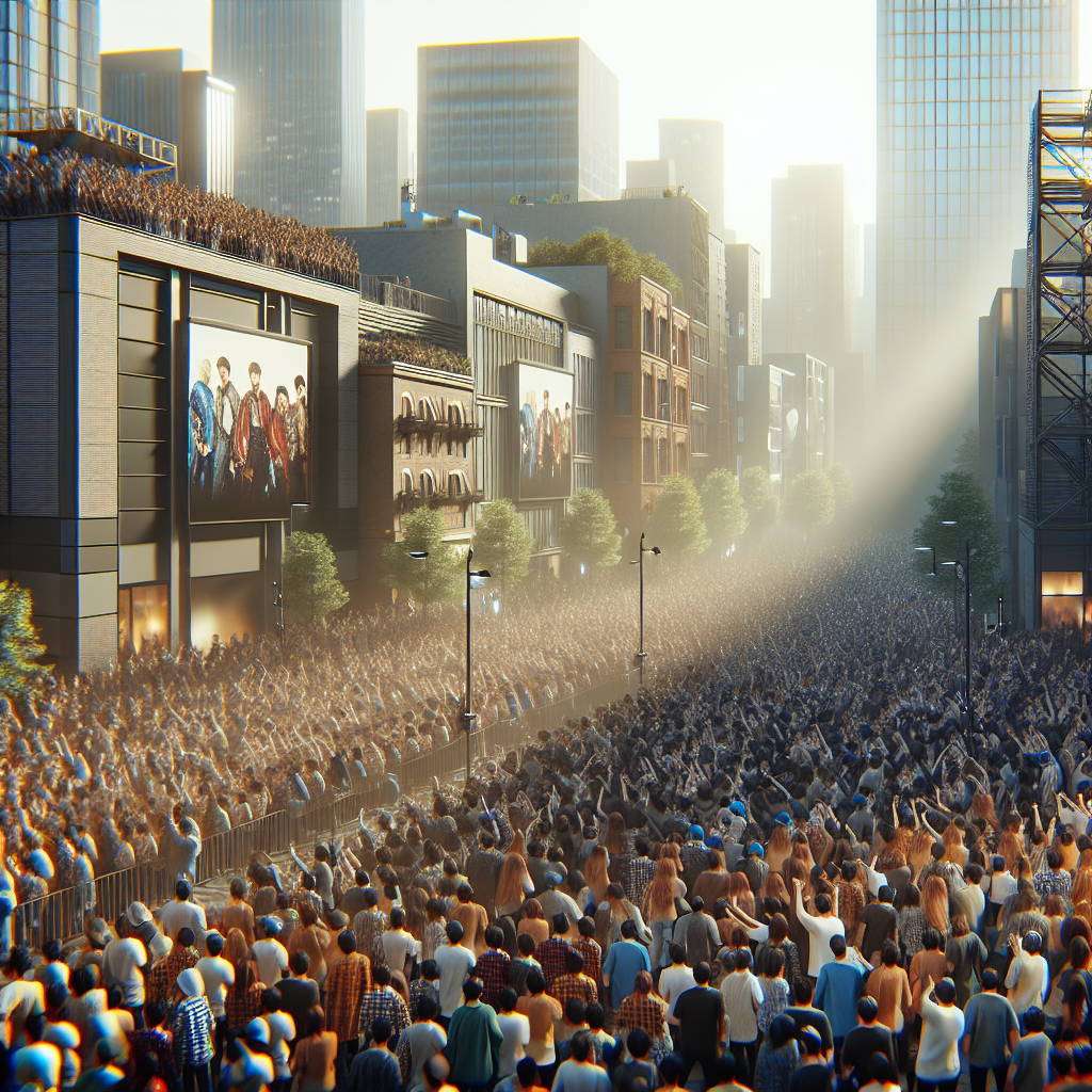 सियोल में K-पॉप प्रशंसकों का उमड़ा उत्साह, कमबैक शो के लिए जुटे!