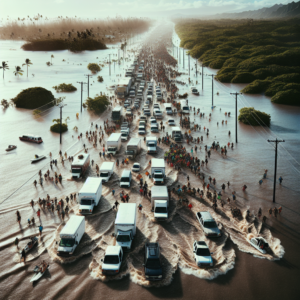 WebMorcha Web Morcha हवाई में 20 सालों की सबसे बुरी बाढ़, हजारों लोग evacuated