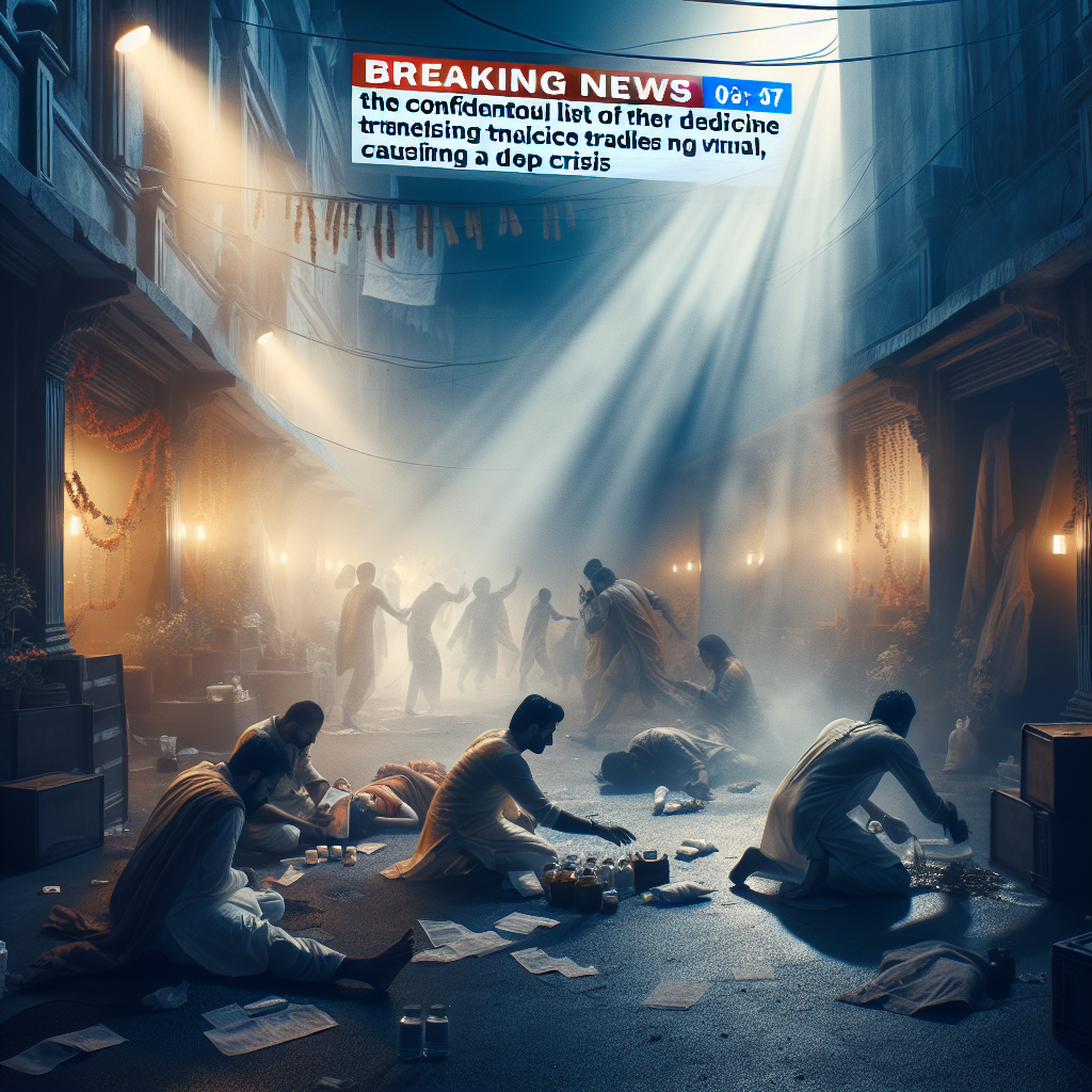 जीएसटी डेटा लीक से बवाल: रायपुर के दवा कारोबारियों की गोपनीय सूची हुई वायरल, साख पर गहरा संकट!