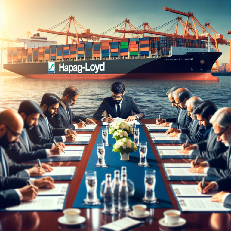 Hapag Lloyd vessel at Hamburg 29.10.24