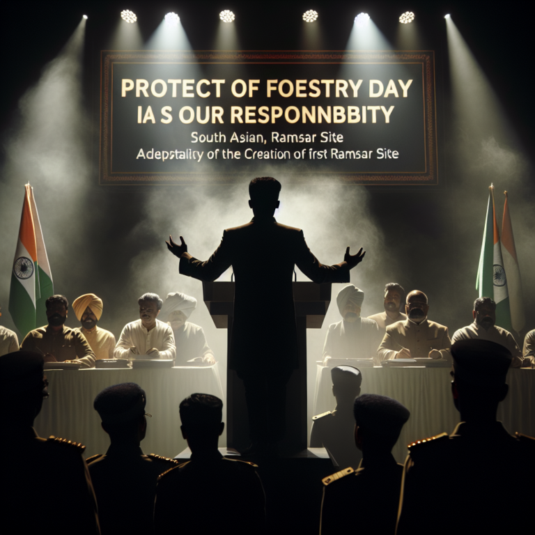 खBreaking News: विश्व वानिकी दिवस पर मंत्री कश्यप का बयान - "वनों का संरक्षण, हमारी जिम्मेदारी!" पहली रामसर साइट बनी बड़ी सफलता!