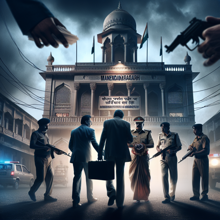 मनेन्द्रगढ़ में एसीबी का बड़ा दौरा: रिश्वतखोरी के आरोप में नगर पालिका के अकाउंटेंट और सीएमओ अधिकारी हिरासत में!