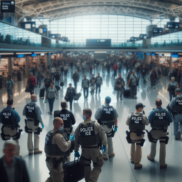 WebMorcha Web Morcha ट्रंप ने स्टाफिंग समस्या के बीच अमेरिकी हवाई अड्डों पर ICE एजेंटों की तैनाती की