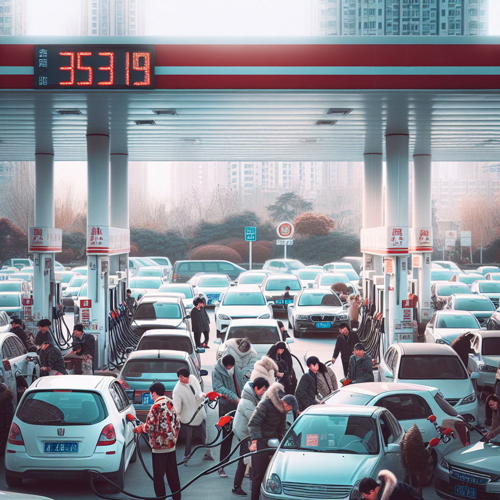 चीन ने ईंधन कीमतें घटाकर ड्राइवरों का बोझ कम किया!