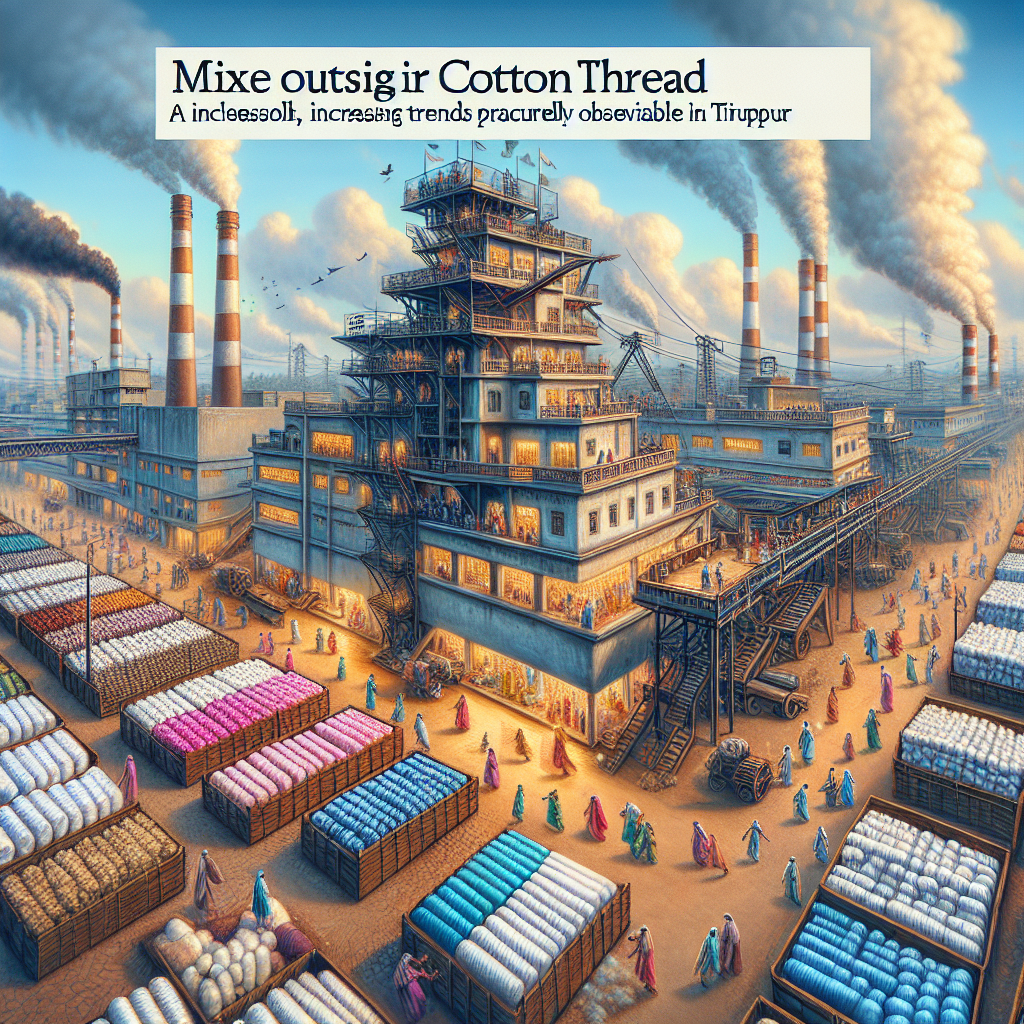 South India cotton yarn sees mixed trend; Tiruppur gains