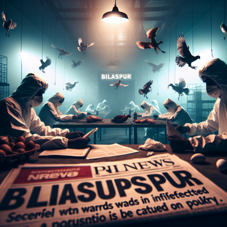 बिलासपुर में बर्ड फ्लू का खौफ: कई वार्ड 'इन्फेक्टेड', पोल्ट्री पर प्रतिबंध!
