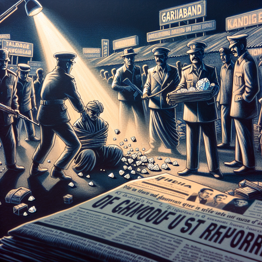 WebMorcha Web Morcha गैरियाबंद में कच्चे हीरों की तस्करी का बड़ा खुलासा, आरोपी ग्राहक तलाशते रंगे हाथ पकड़ा गया!