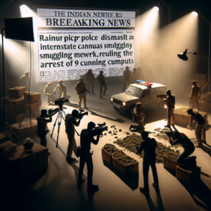48 घंटे में बड़ा खुलासा: रायपुर पुलिस ने नष्ट किया अंतर्राज्यीय गांजा तस्करी नेटवर्क, 9 शातिर गिरफ्तार!