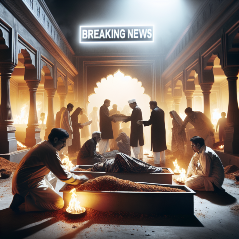 "अस्थियों की अदला-बदली: दो परिवारों का विसर्जन का विवाद, मुक्तिधाम में मचा हड़कंप!"