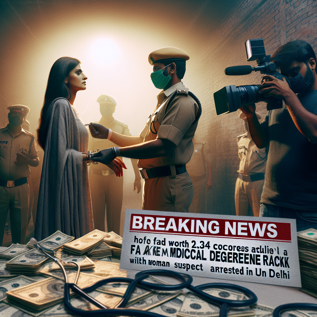 रायपुर समाचार: 2.34 करोड़ की ठगी, फर्जी मेडिकल डिग्री रैकेट का भंडाफोड़, दिल्ली से महिला आरोपी गिरफ्तार!