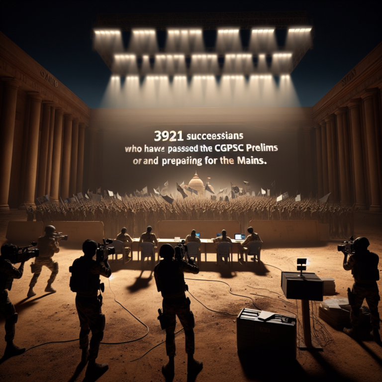 सीजीपीएससी प्रीलिम्स 2025 का रिजल्ट की घोषणा! 3921 उम्मीदवार सफल, मेंस की तैयारी में जुटें!