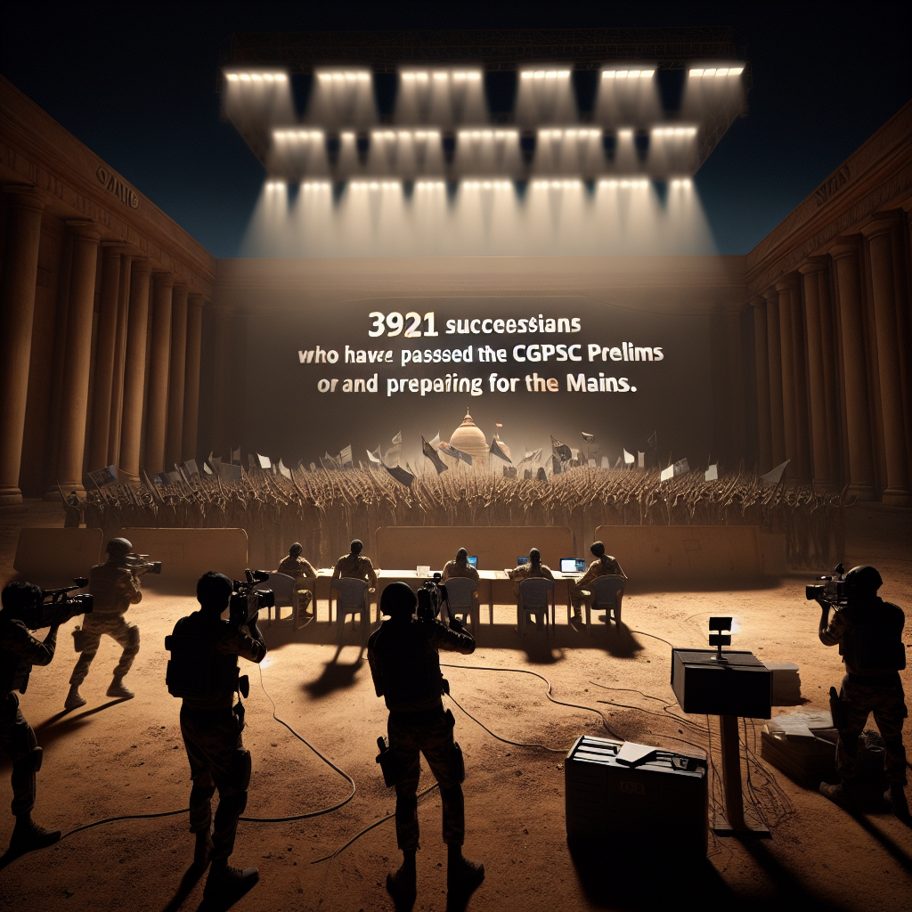 सीजीपीएससी प्रीलिम्स 2025 का रिजल्ट की घोषणा! 3921 उम्मीदवार सफल, मेंस की तैयारी में जुटें!