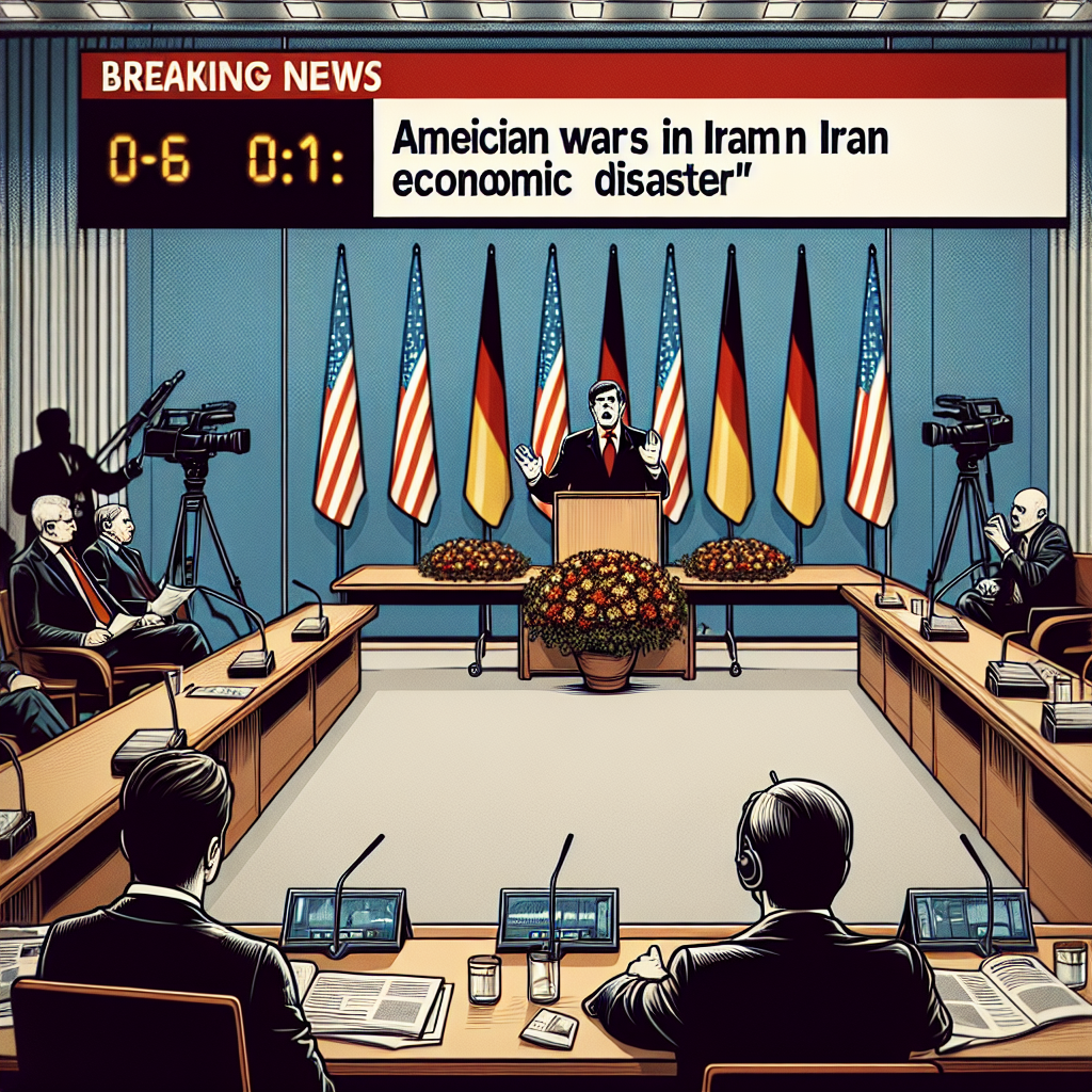 जर्मन मंत्री ने ईरान युद्ध को 'आर्थिक आपदा' बताया, अमेरिकी-इसराईल संक्रांति