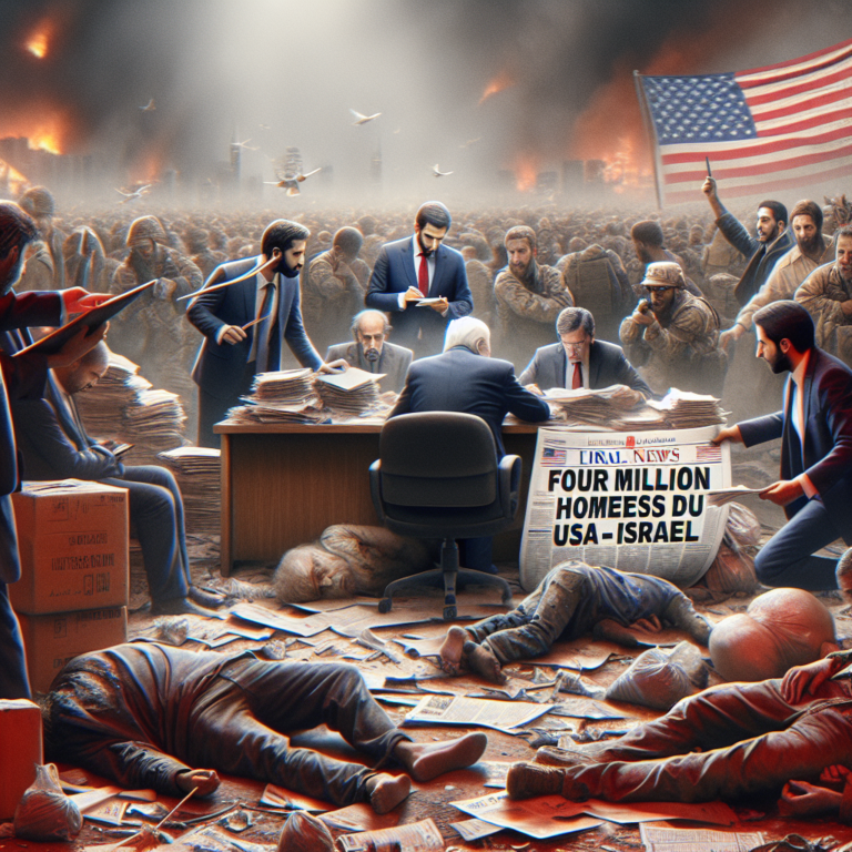 ईरान का लेबनान पर बयान: अमेरिका-इज़राइल युद्ध से चार मिलियन बेघर