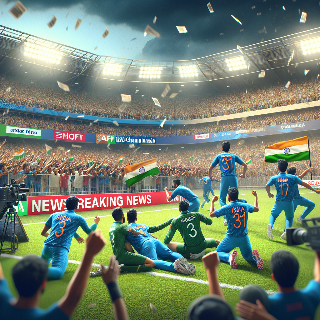 भारत ने पाकिस्तान को SAFF U20 चैंपियनशिप में हराया, सेमीफाइनल में जगह बनाई!