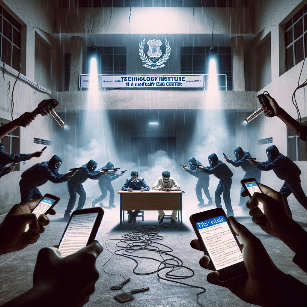 CG कॉलेज में हाईटेक नकल का खुलासा: मोबाइल से नकल करते पकड़े गए 10 छात्रों, परीक्षा केंद्र निरस्त, प्रबंधन को जारी हुआ शोकॉज नोटिस!